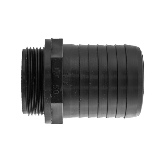 50mm Barbed Adapter with 1.5" BSP Male Thread
