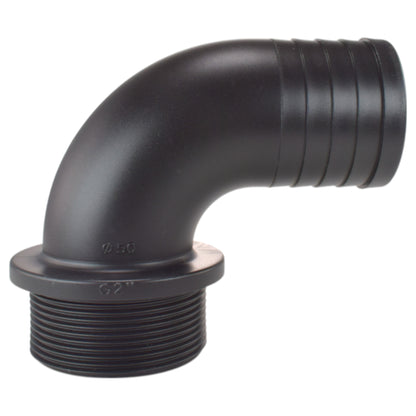 50mm Barbed Elbow with 2" BSP Male Thread
