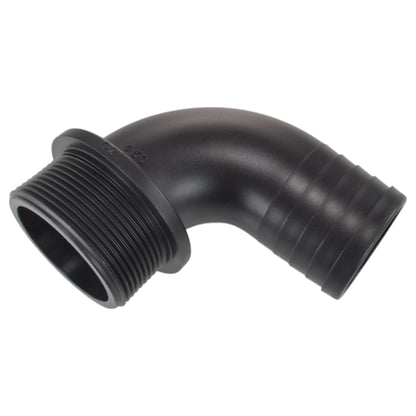 50mm Barbed Elbow with 2" BSP Male Thread