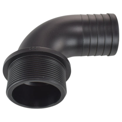 50mm Barbed Elbow with 2" BSP Male Thread