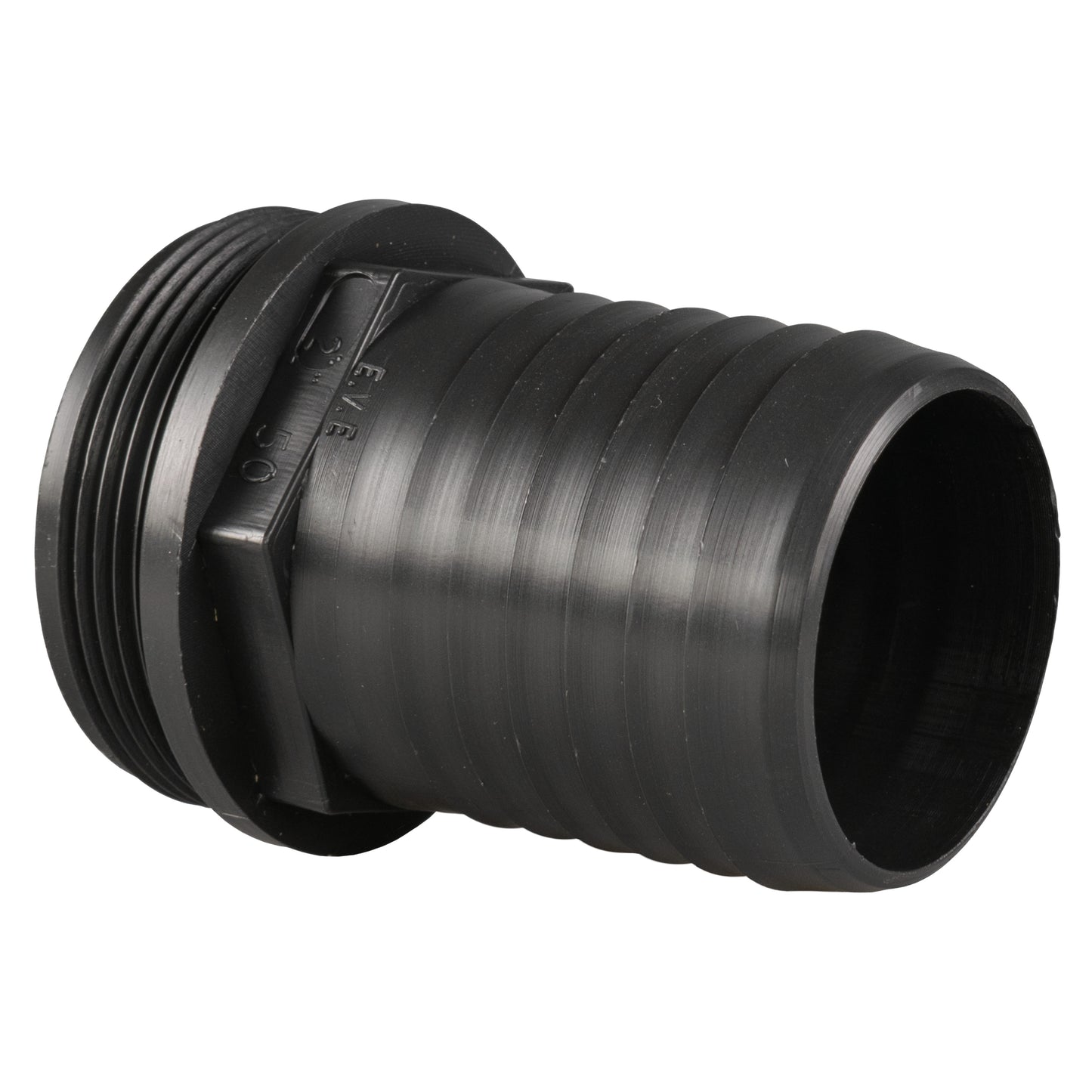 50mm Barbed Adapter with 2" BSP Male Thread