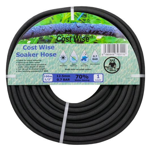 Porous Pipe Drip Soaker Hose - 100m