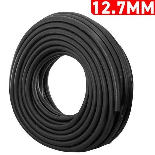 12.7mm Braided Rubber Fuel Hose, SAE J30 R6