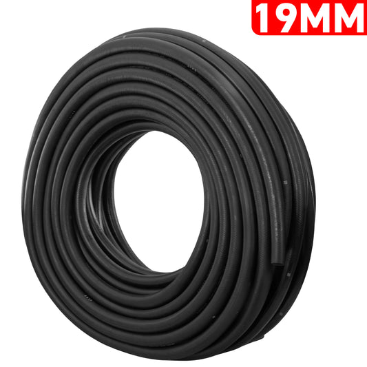 19mm Braided Rubber Fuel Hose, SAE J30 R6
