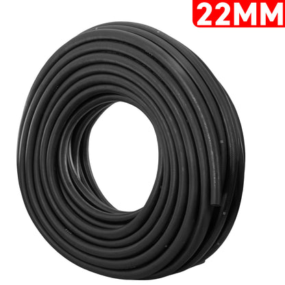 22mm Braided Rubber Fuel Hose, SAE J30 R6
