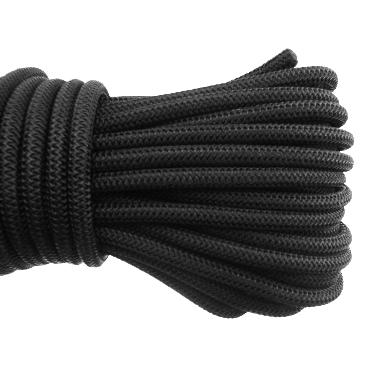 6mm Elastic Bungee Rope Black