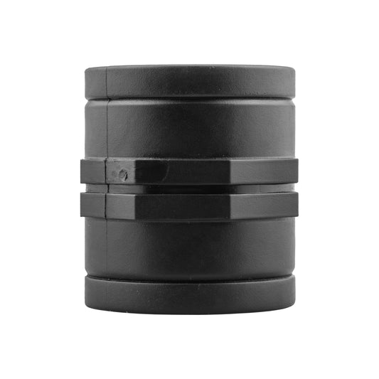 Polypropylene Straight Inline Socket Connector, 1"