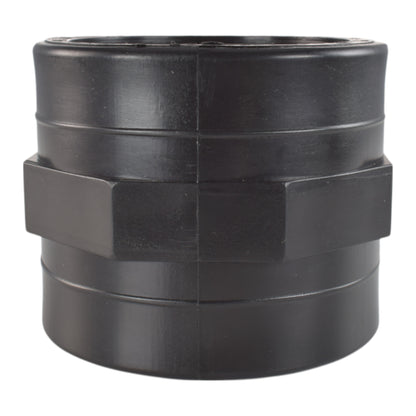 Polypropylene Straight Inline Socket Connector, 2"