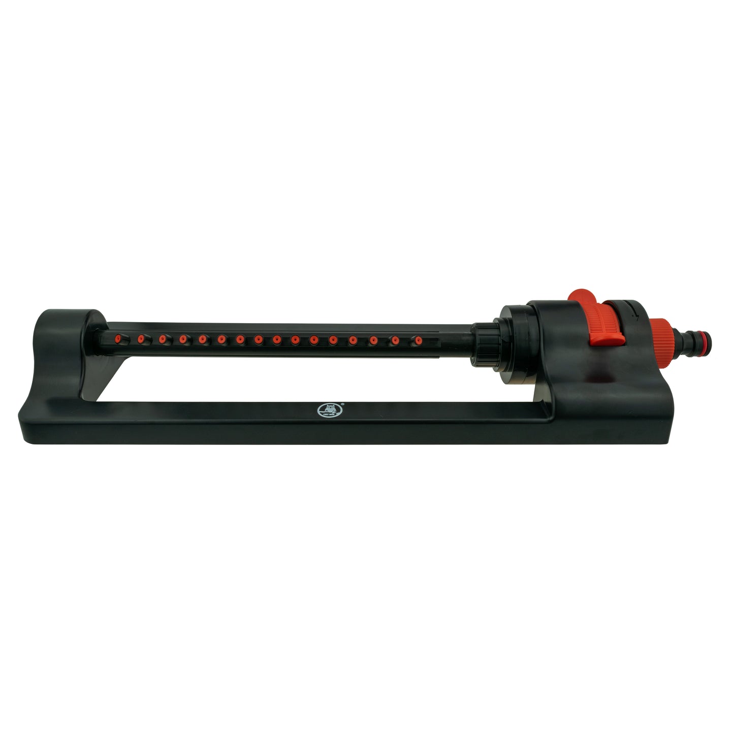 Oscillating Bar Sprinkler, Black & Orange
