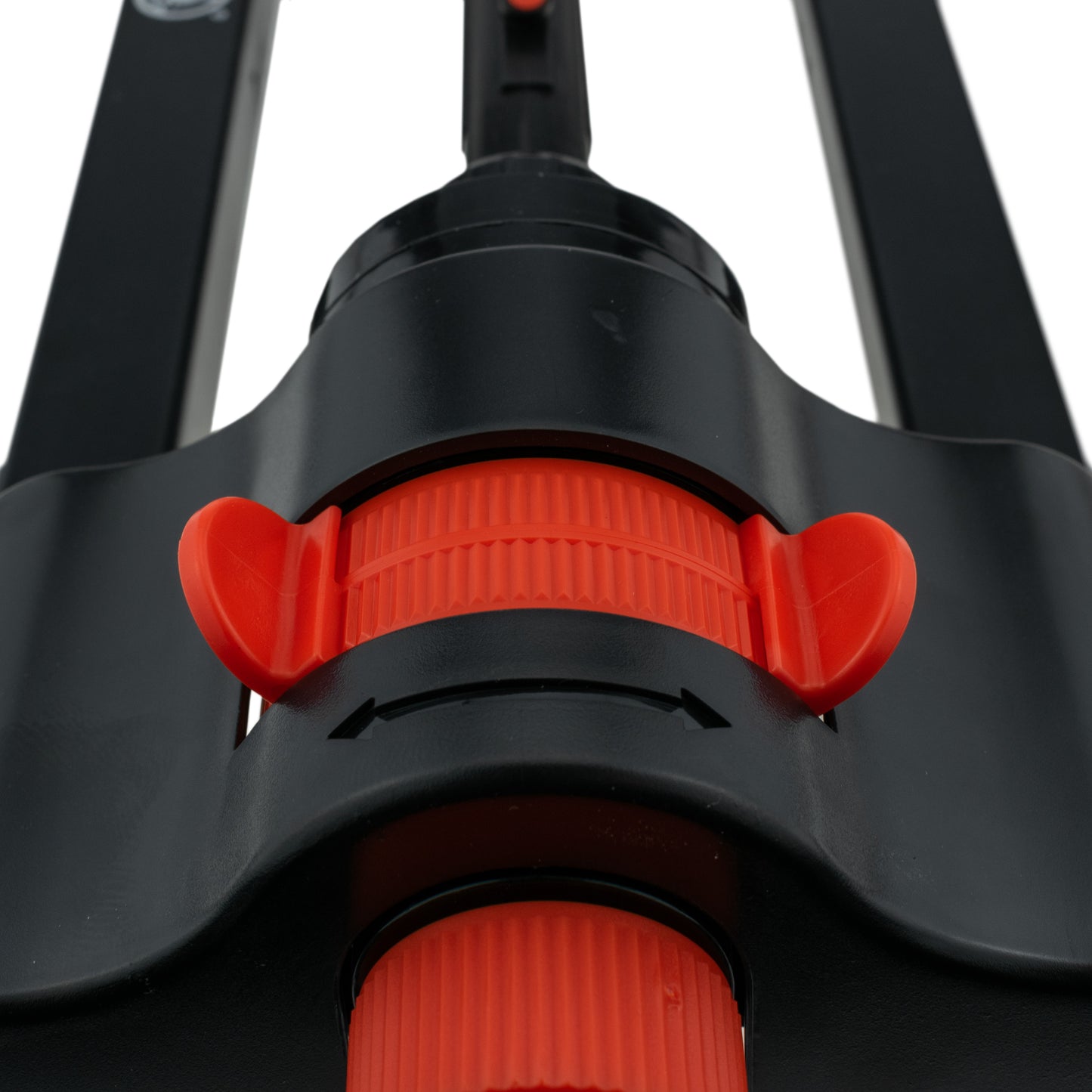 Oscillating Bar Sprinkler, Black & Orange