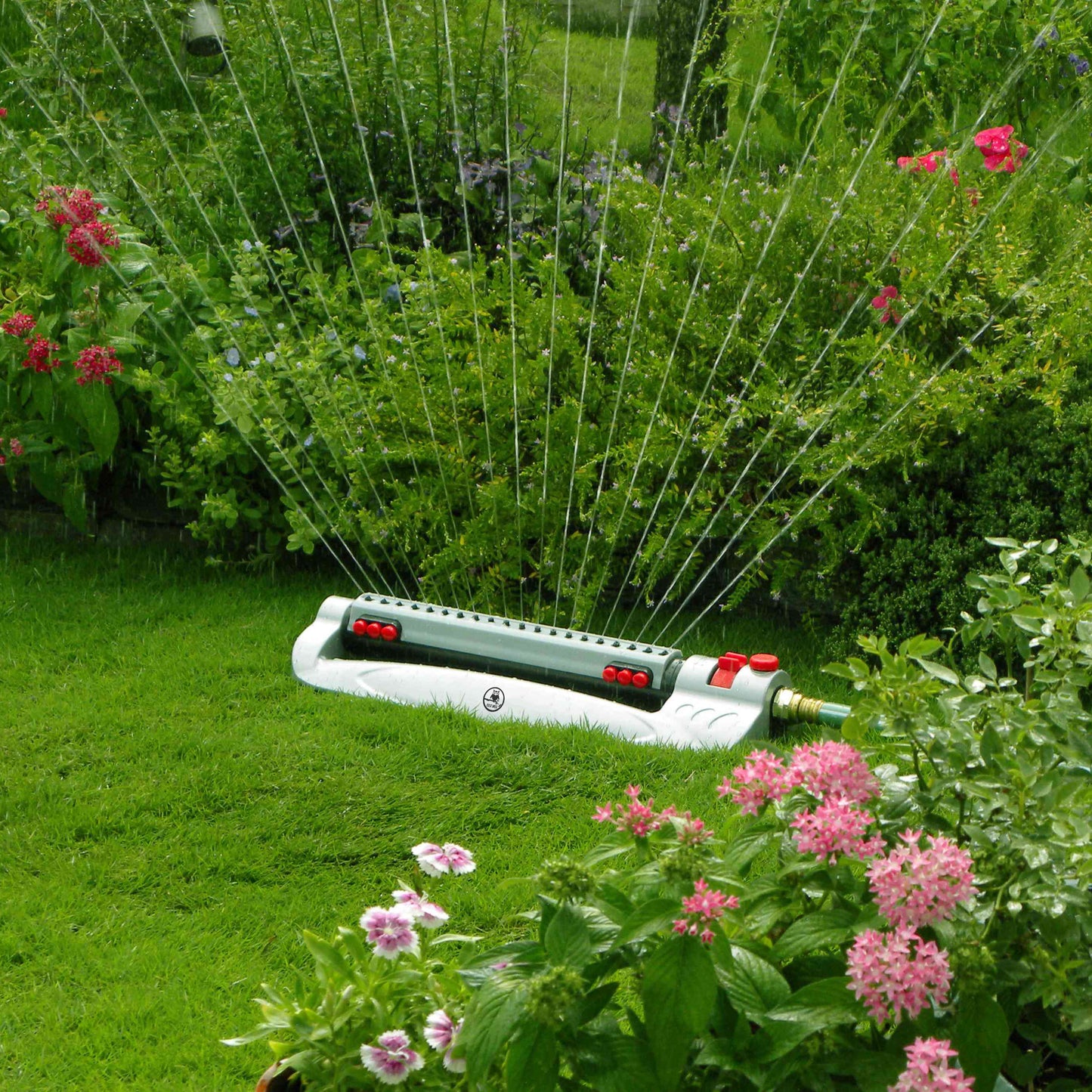 Heavy-Duty Metal Turbo Oscillating Sprinkler