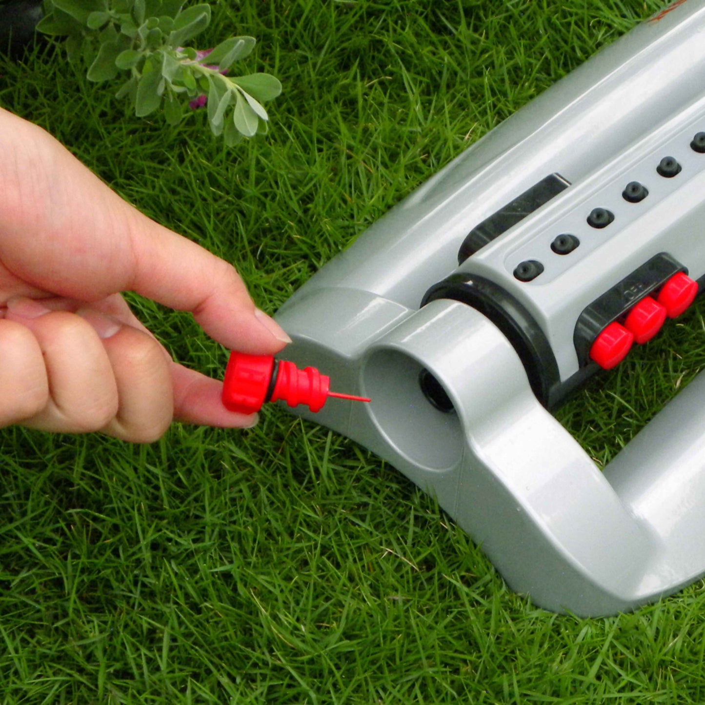 Heavy-Duty Metal Turbo Oscillating Sprinkler