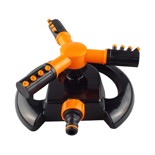 3-Arm Rotating Garden Sprinkler, Black line
