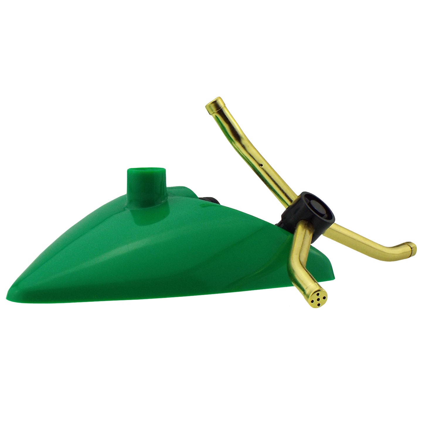 3-Arm Revolving Garden Sprinkler, Green Leaf