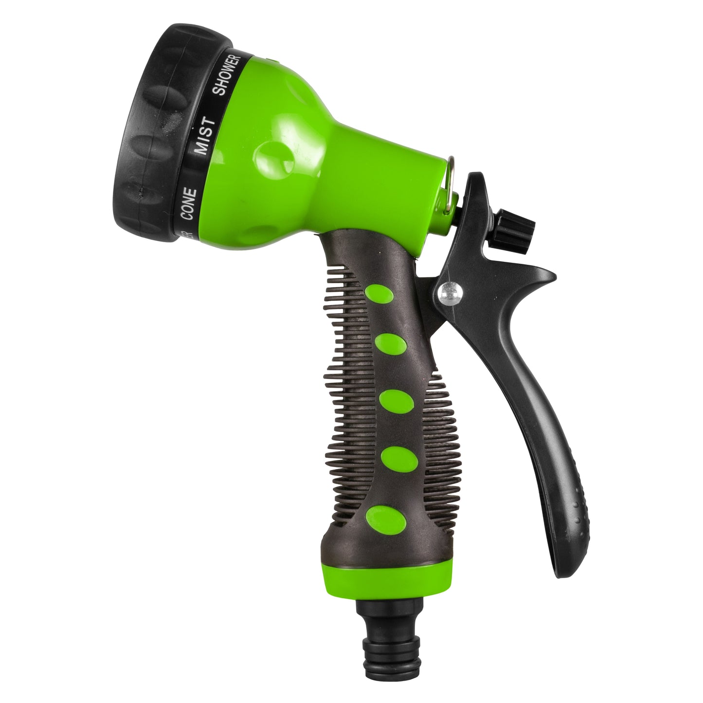 Black & Green 8-Pattern Multi Water Sprayer