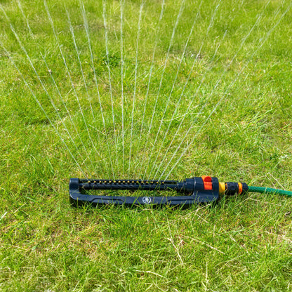 Oscillating Bar Sprinkler, Black
