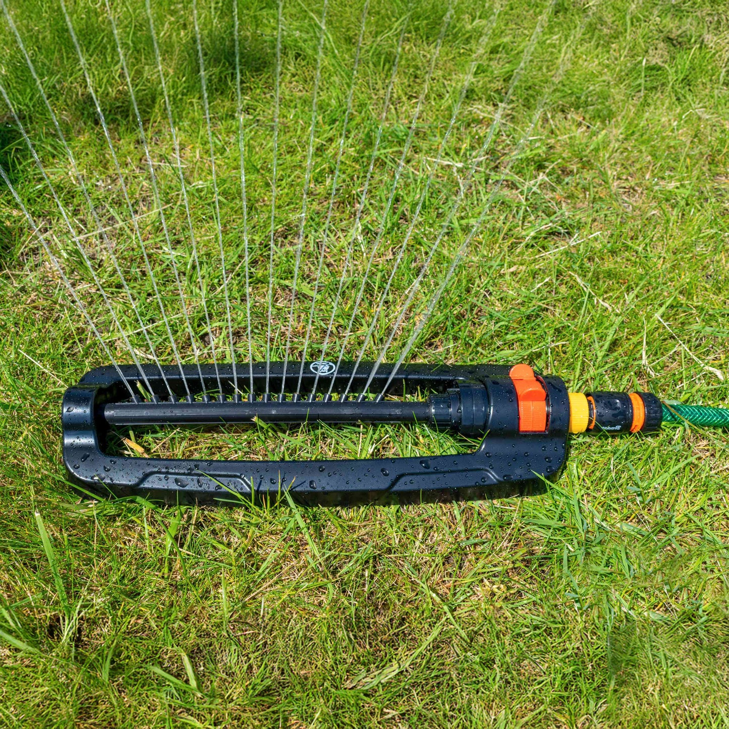 Oscillating Bar Sprinkler, Black