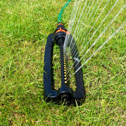 Oscillating Bar Sprinkler, Black
