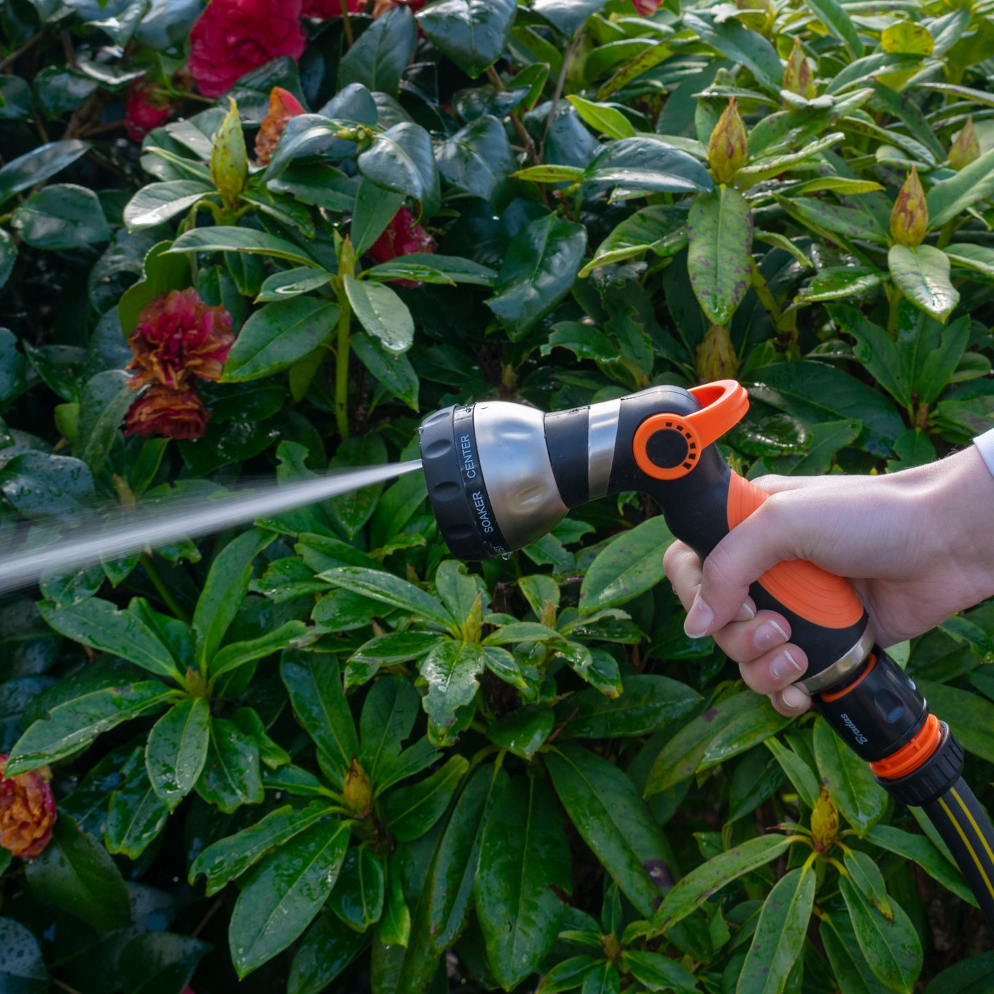 Black & Orange 8-Pattern Multi Water Sprayer, 8MULTI