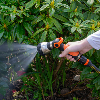 Black & Orange 8-Pattern Multi Water Sprayer, 8MULTI