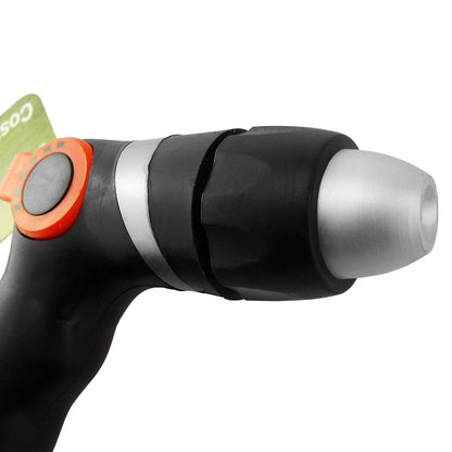 Black & Orange Adjustable Flow Metal Water Sprayer