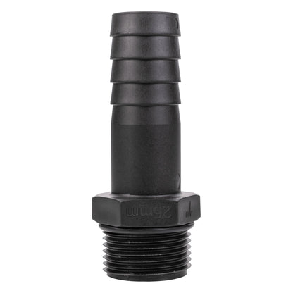 Stainless Steel Ball PP Valve & Barbed Outlet, 1"