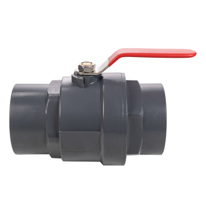 Polypropylene Lever Valve with Stainless Steel Ball, 3"