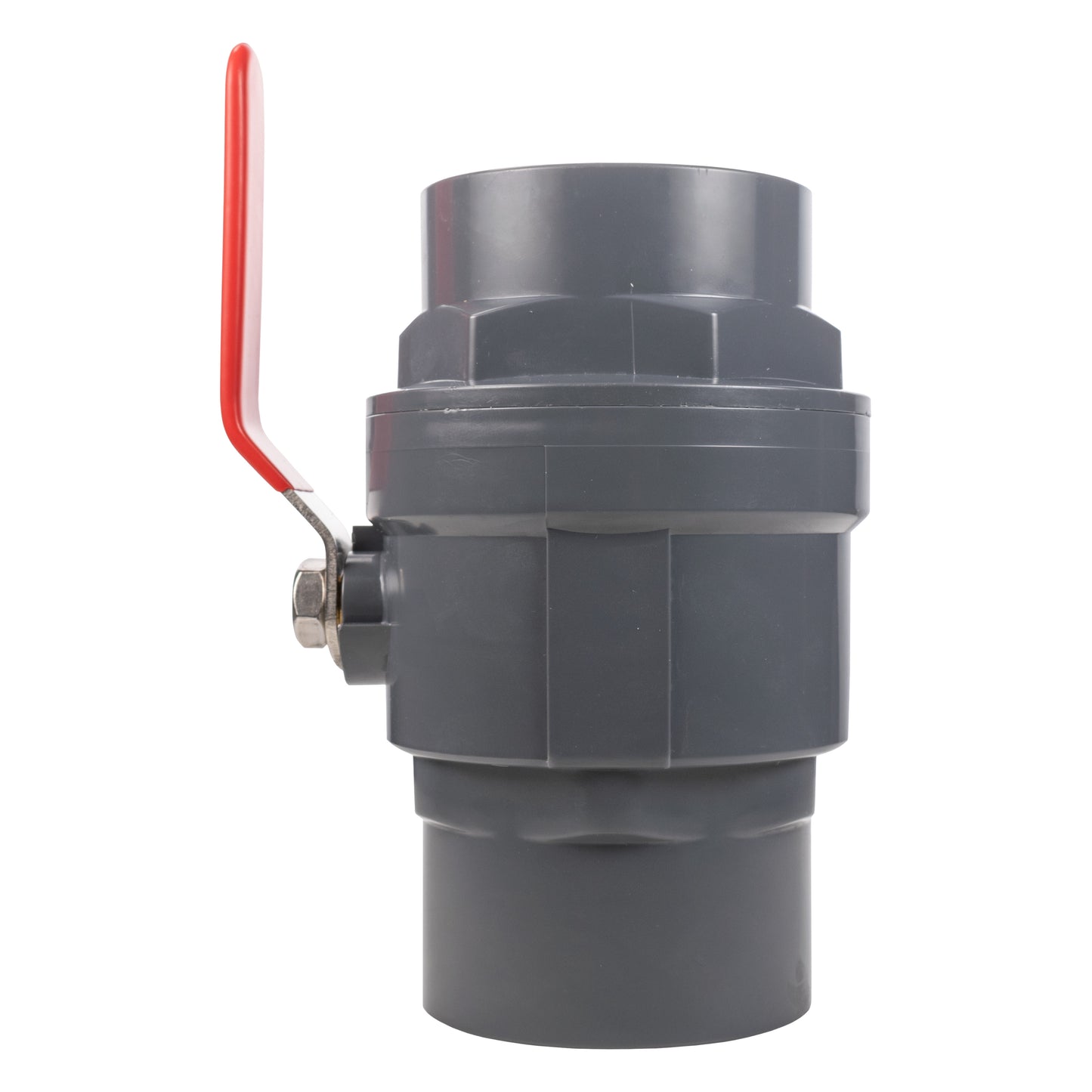 Polypropylene Lever Valve with Stainless Steel Ball, 3"