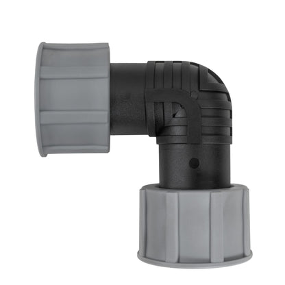 1" BSPF Irrigation Elbow with Swivel Threads