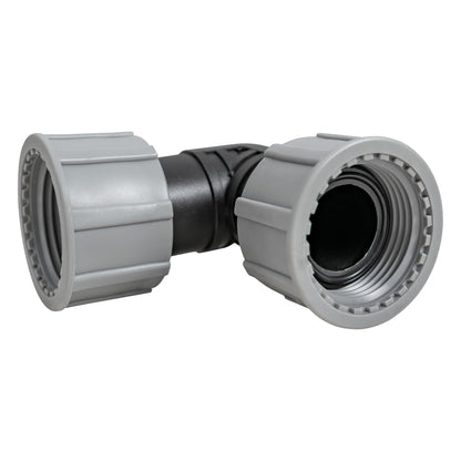 1" BSPF Irrigation Elbow with Swivel Threads