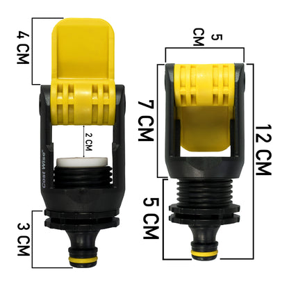 Yellow Kitchen Tap Adapter