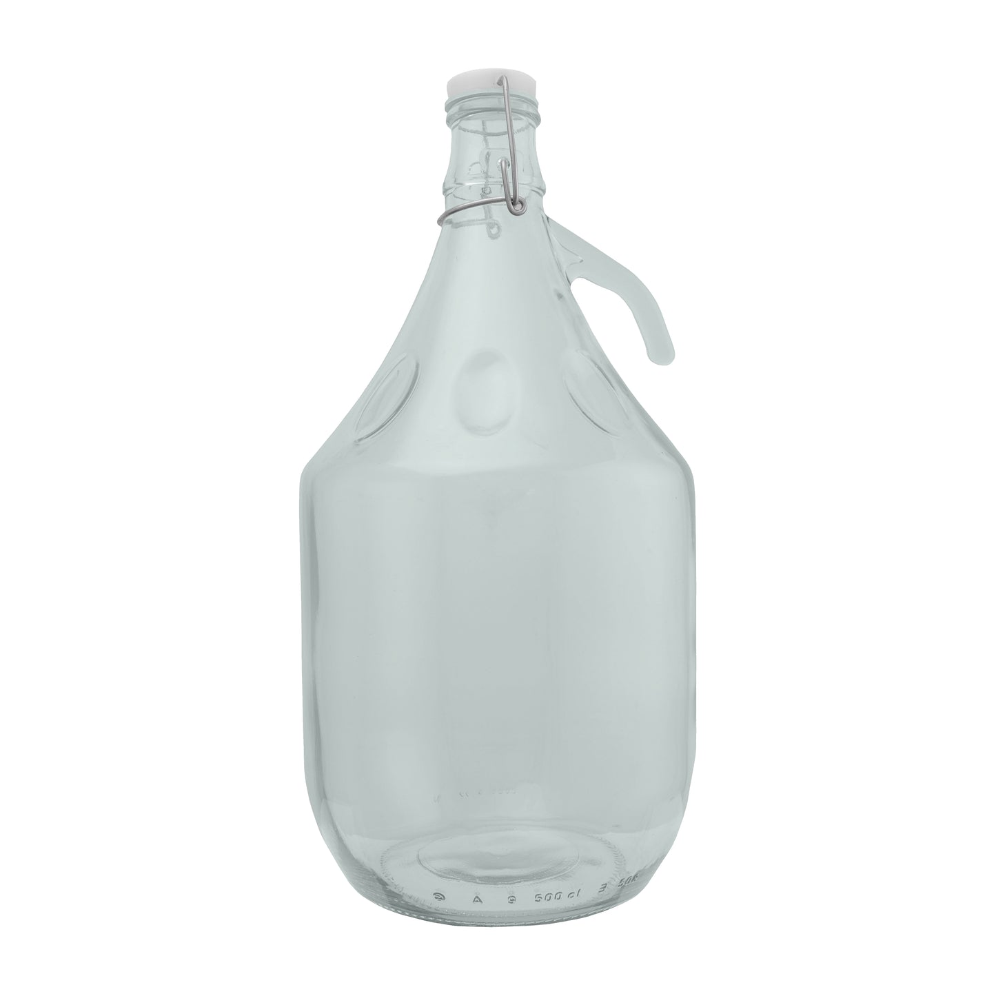 5L Glass Demijohns with Swing-top Caps, Airlocks & Bungs, Box of 4