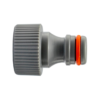 Female Tap Connector – 1/2” BSPF, Grey