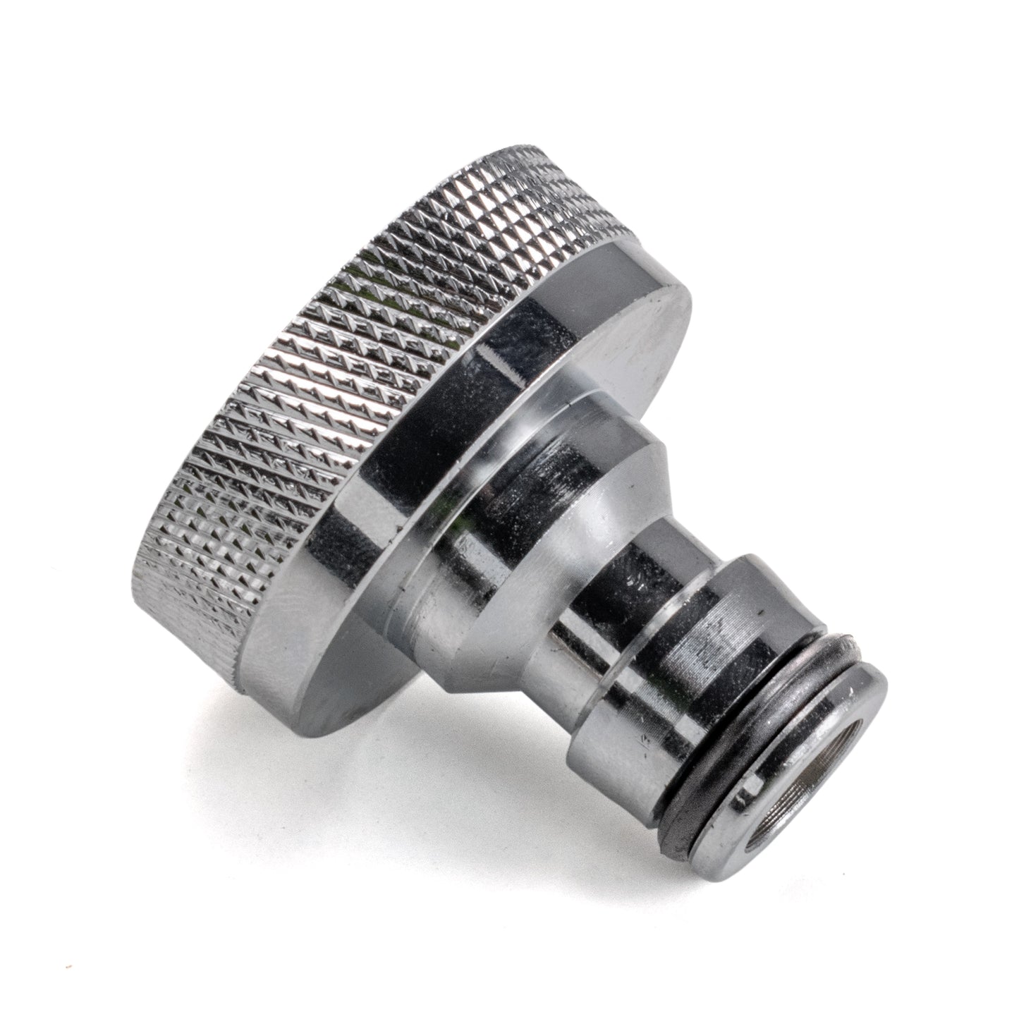 Female Tap Connector – 1” BSPF, Nickel Plated Brass