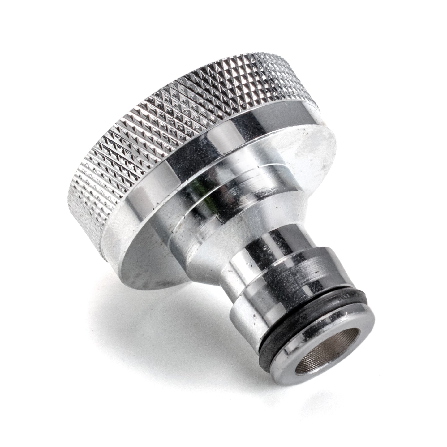 Female Tap Connector – 1” BSPF, Nickel Plated Brass