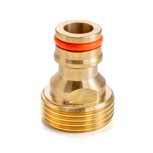 Male Tap Connector – 3/4” BSPM, Brass