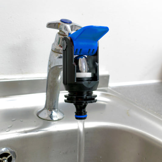 Blue Kitchen Tap Adapter