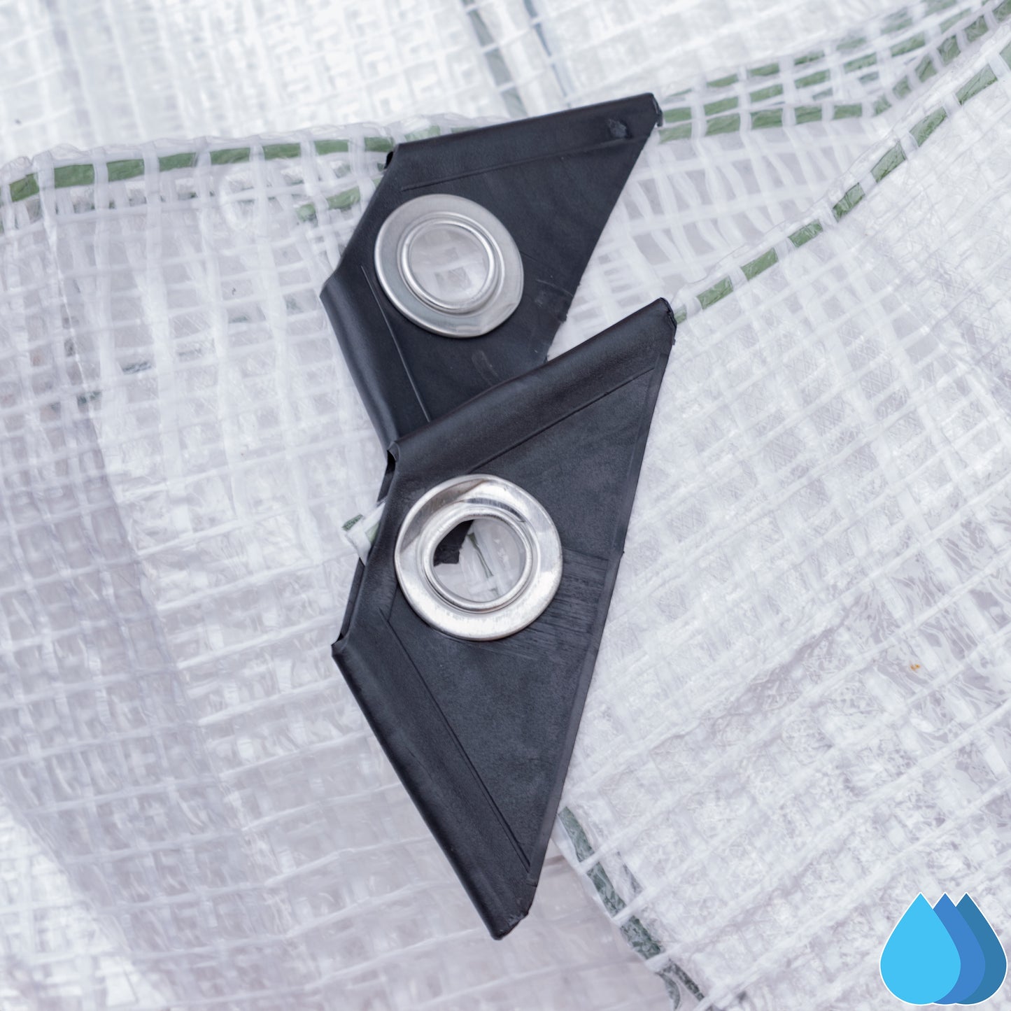 10m x 15m Clear Tarpaulins, M-Grade 100 GSM
