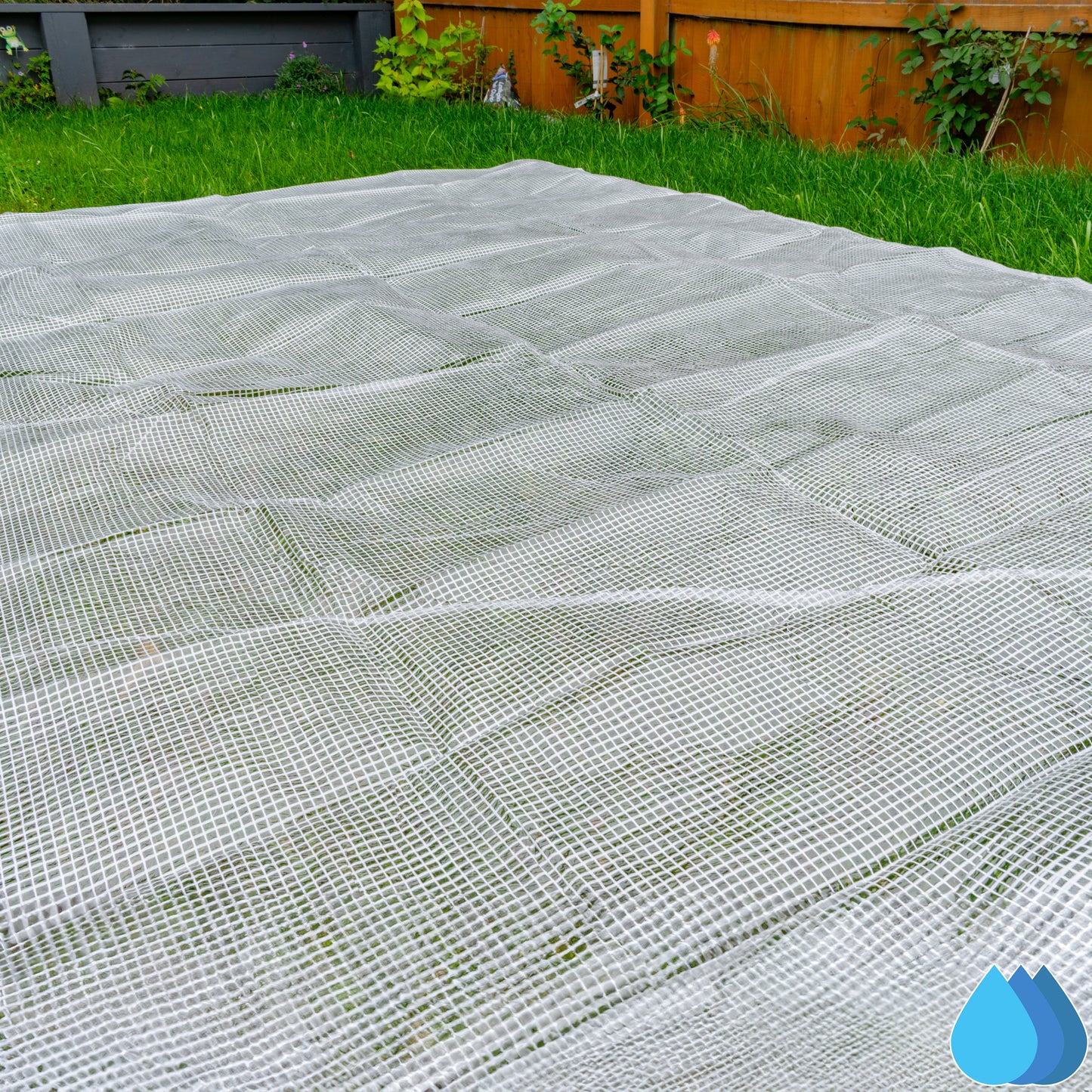 10m x 15m Clear Tarpaulins, M-Grade 100 GSM