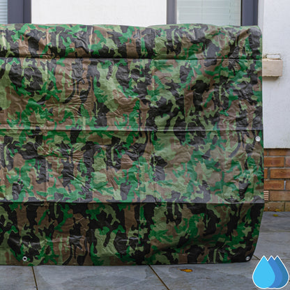 2m x 3m Camouflage Tarpaulins, M-Grade 90 GSM