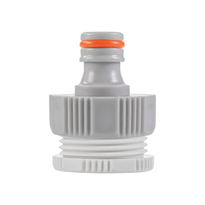 Female Tap Connector – 1” & 3/4” BSPF, Grey