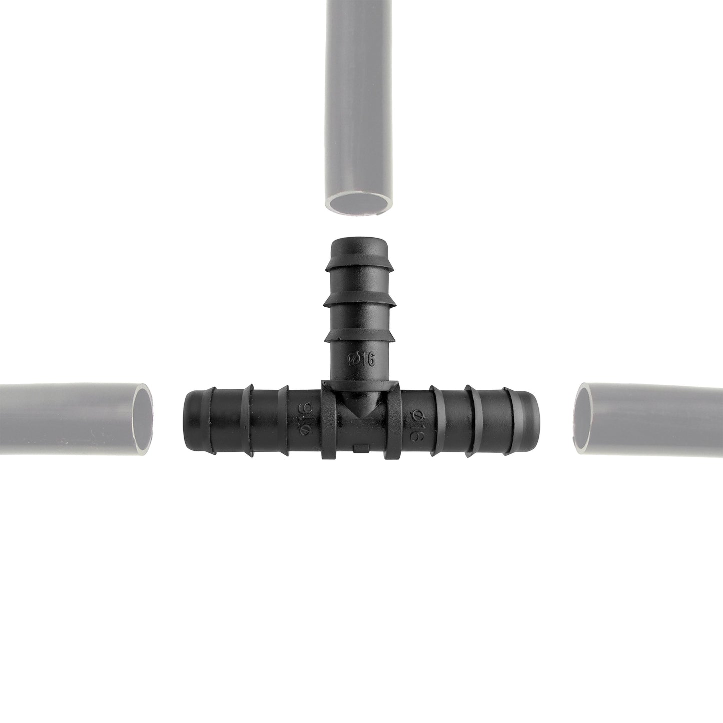 1/2" Irrigation Pipe Mixed Connectors, Pack of 15