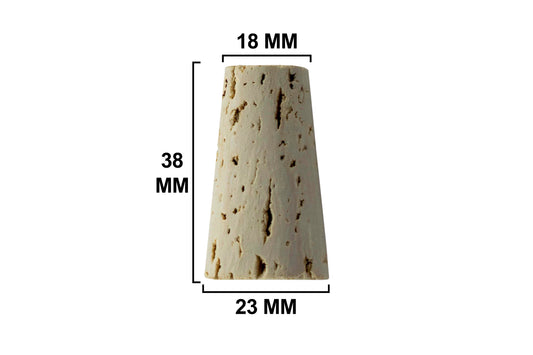 Tapered Demijohn & Bottle Cork, 23mm/ 18mm