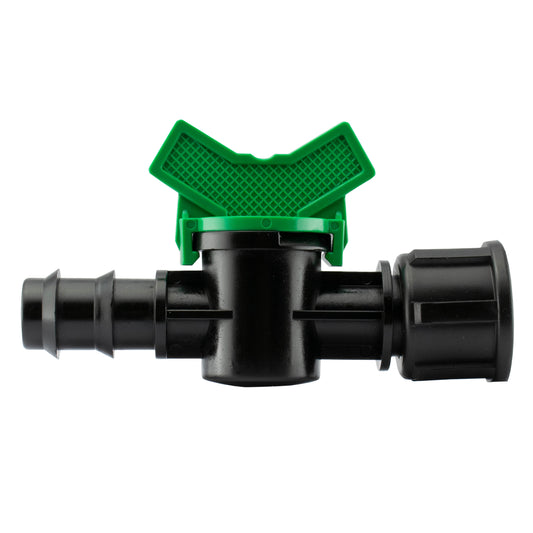 1/2" Irrigation Pipe In-Line Valve with 1/2" BSPF Thread