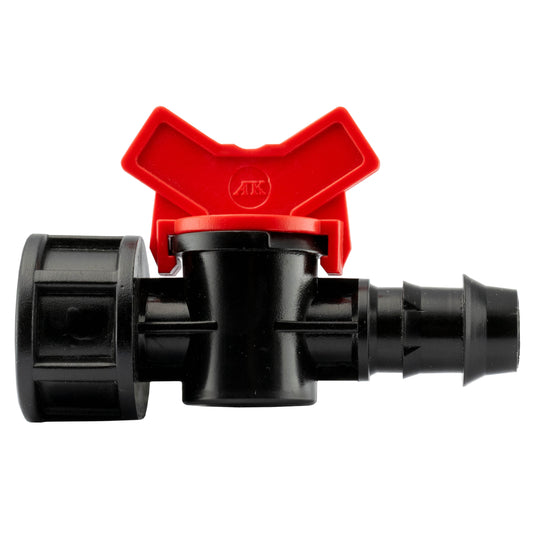 1/2" Irrigation Pipe In-Line Valve with 3/4" BSPF Thread
