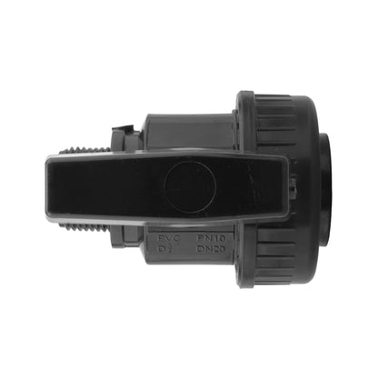 Polypropylene Single Union M-F Thread Ball Valve, 1"