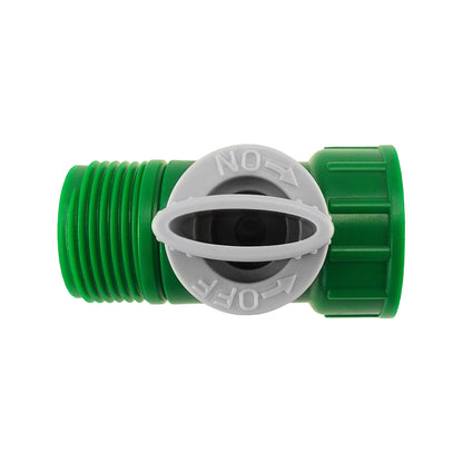 3/4" BSP Female to Male Valve, Green
