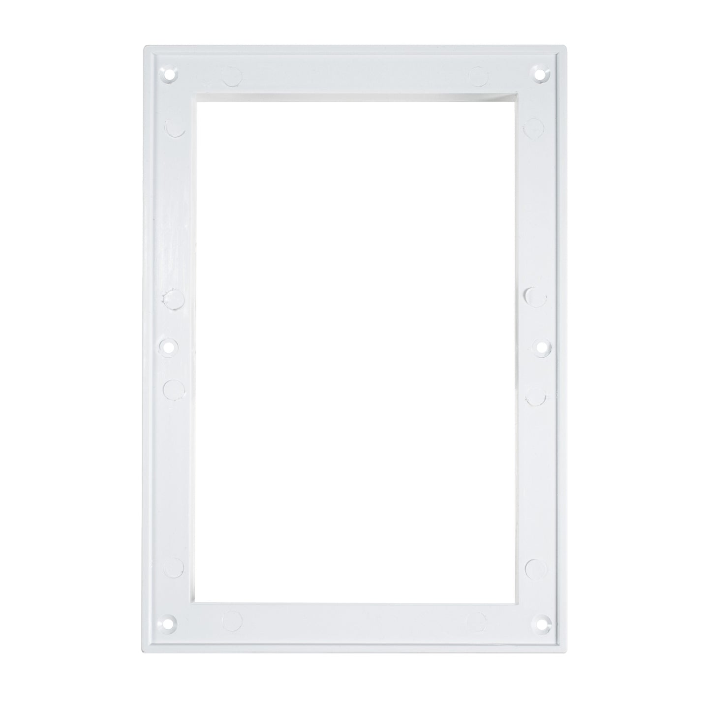 White Duo Smart Louvre Vent with Fly Mesh, 140mm x 210mm