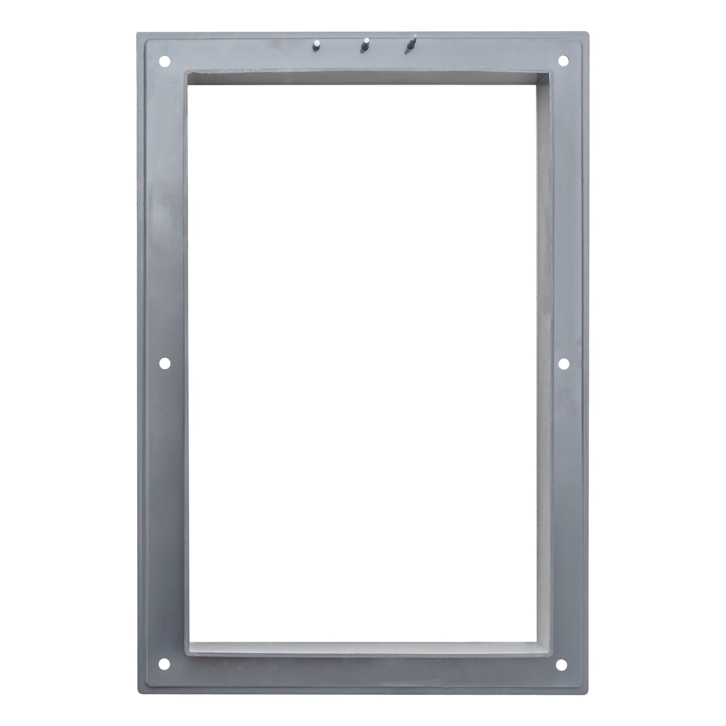 Grey Duo Smart Louvre Vent with Fly Mesh, 140mm x 210mm