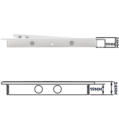 White Access Panel Service Door, 200mm x 200mm
